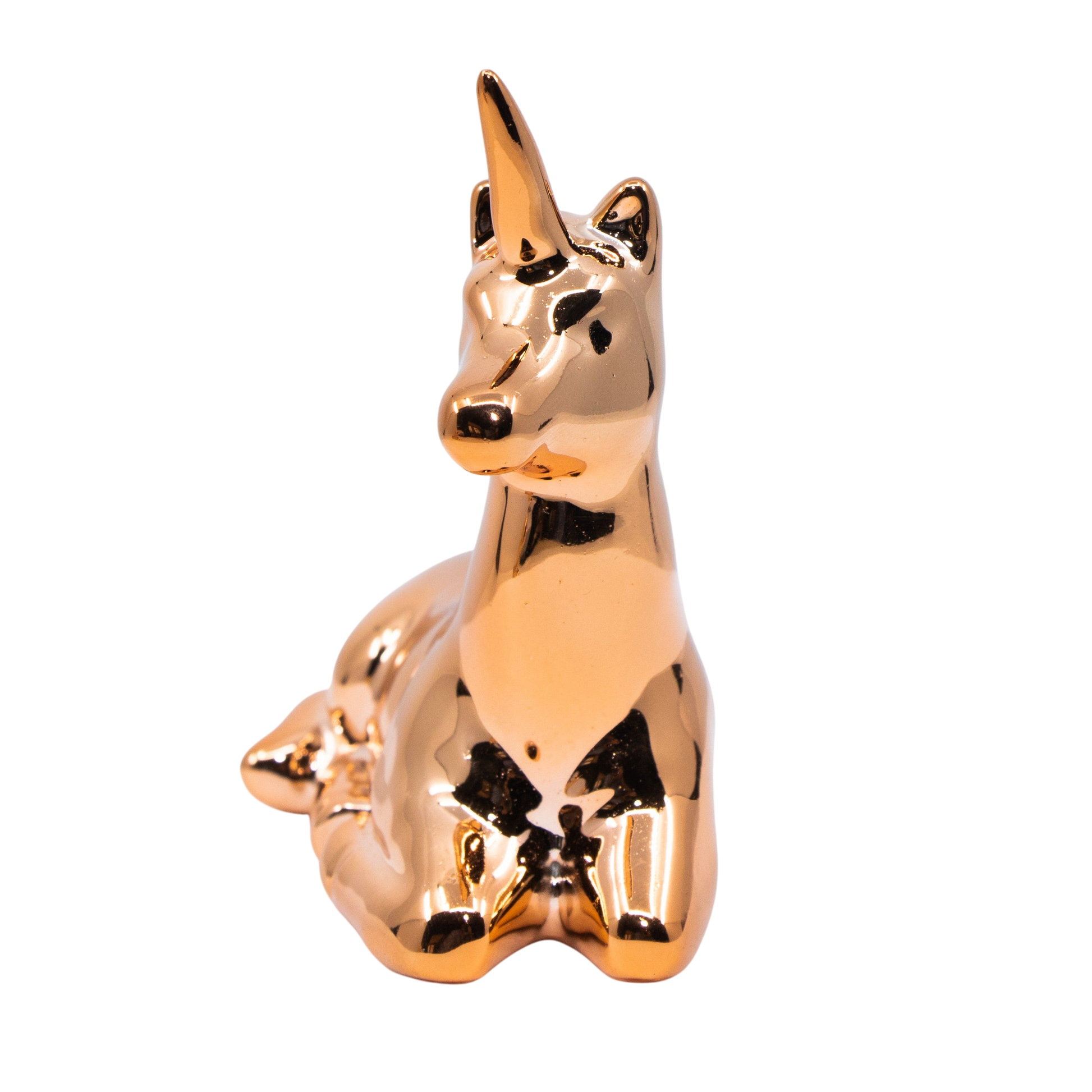 Copper Plated Unicorn Salt & Pepper Shakers - Punch Bowl Designs