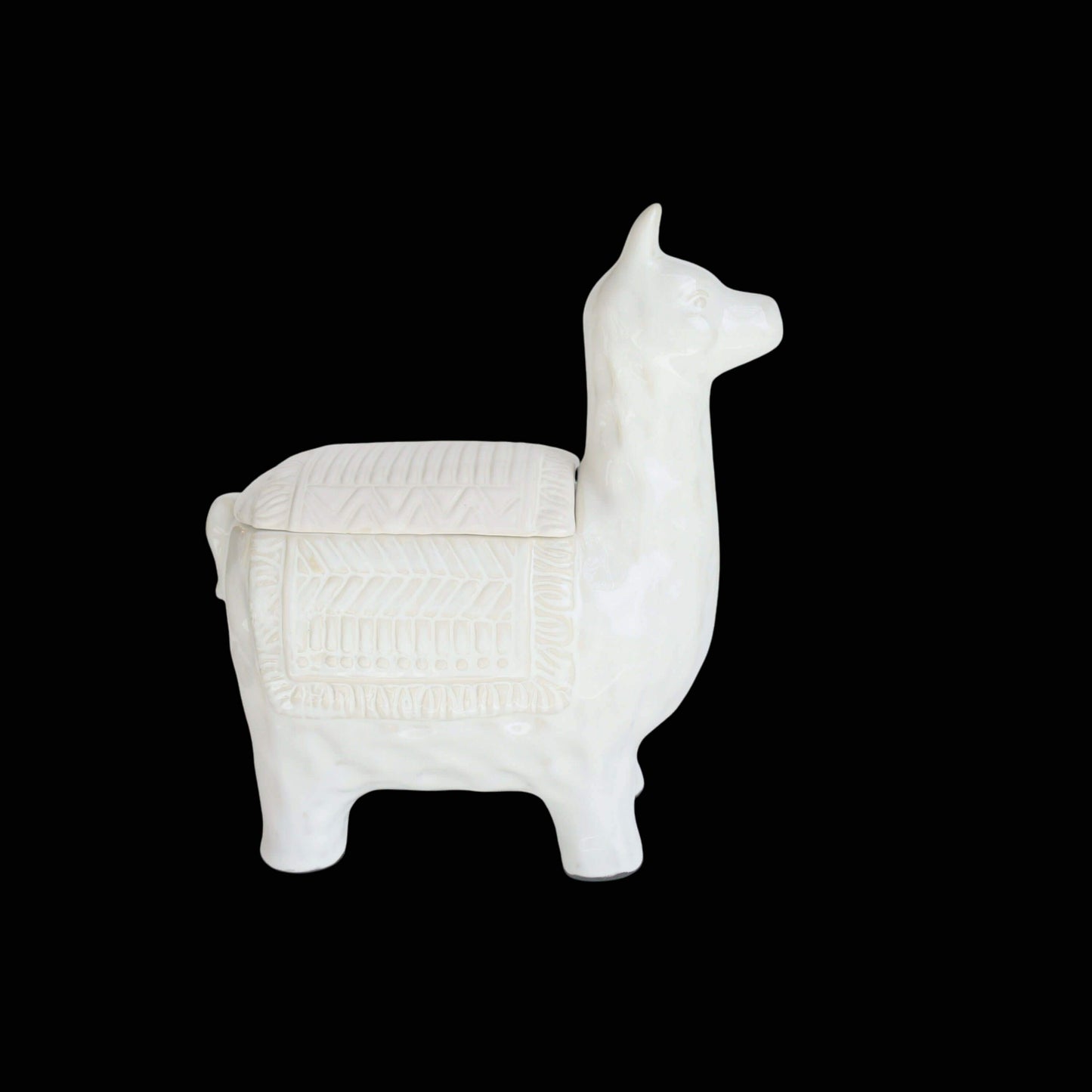 Reactive Glaze Llama Cookie Jar - Punch Bowl Designs