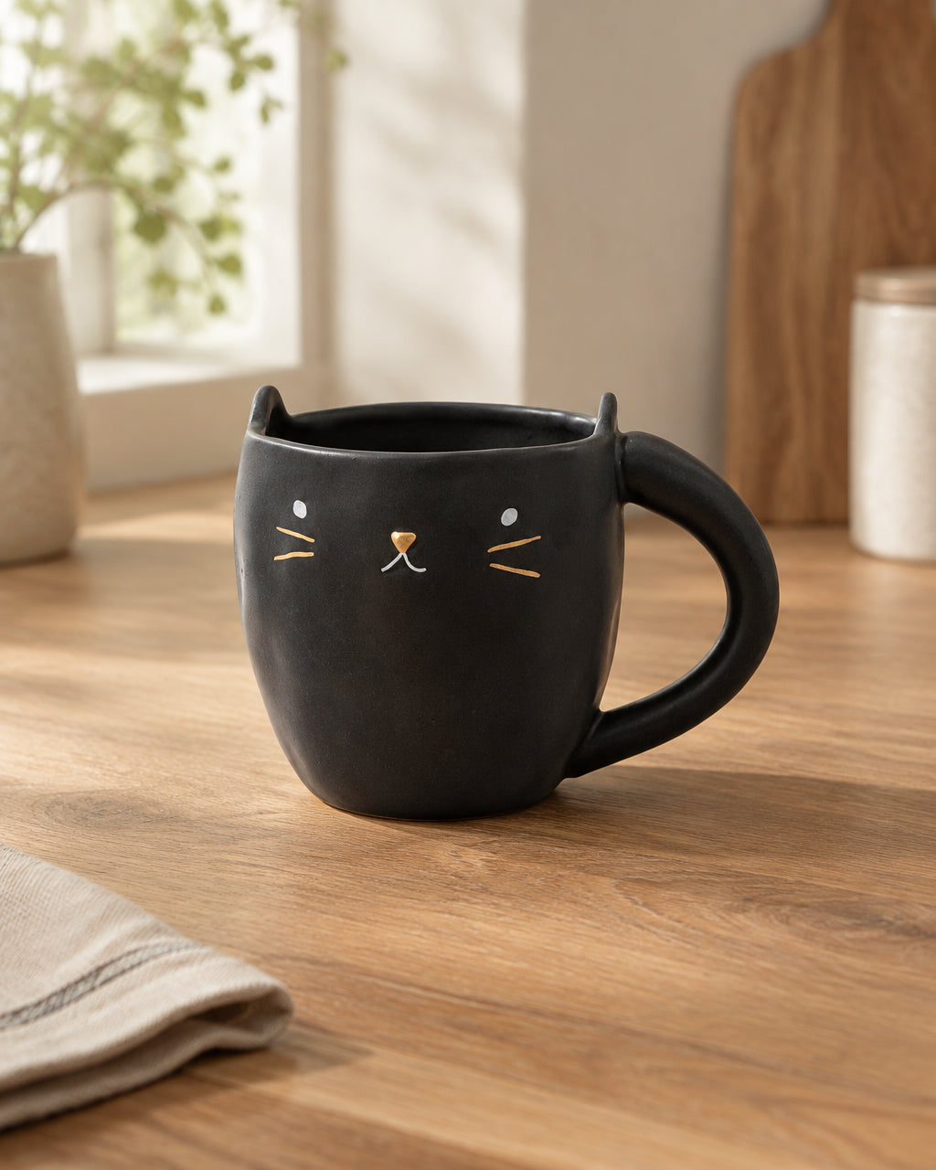 Cat Mug with Matte Finish