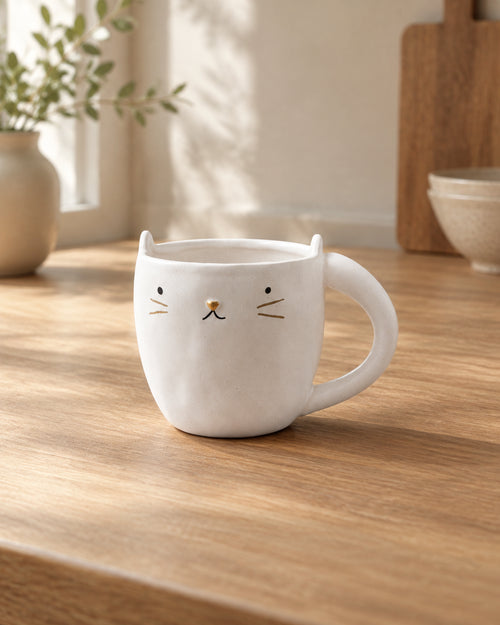 Cat Mug with Matte Finish